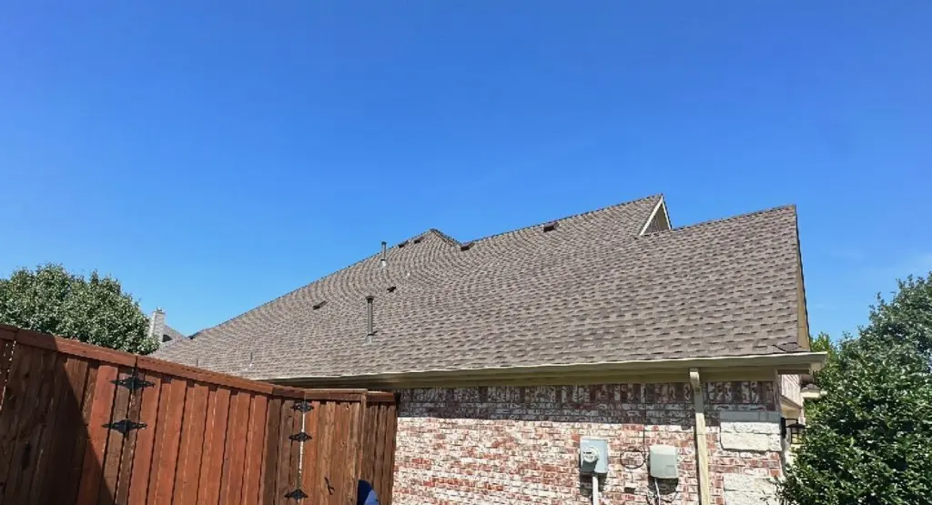 Completed roof replacement project in Waverly